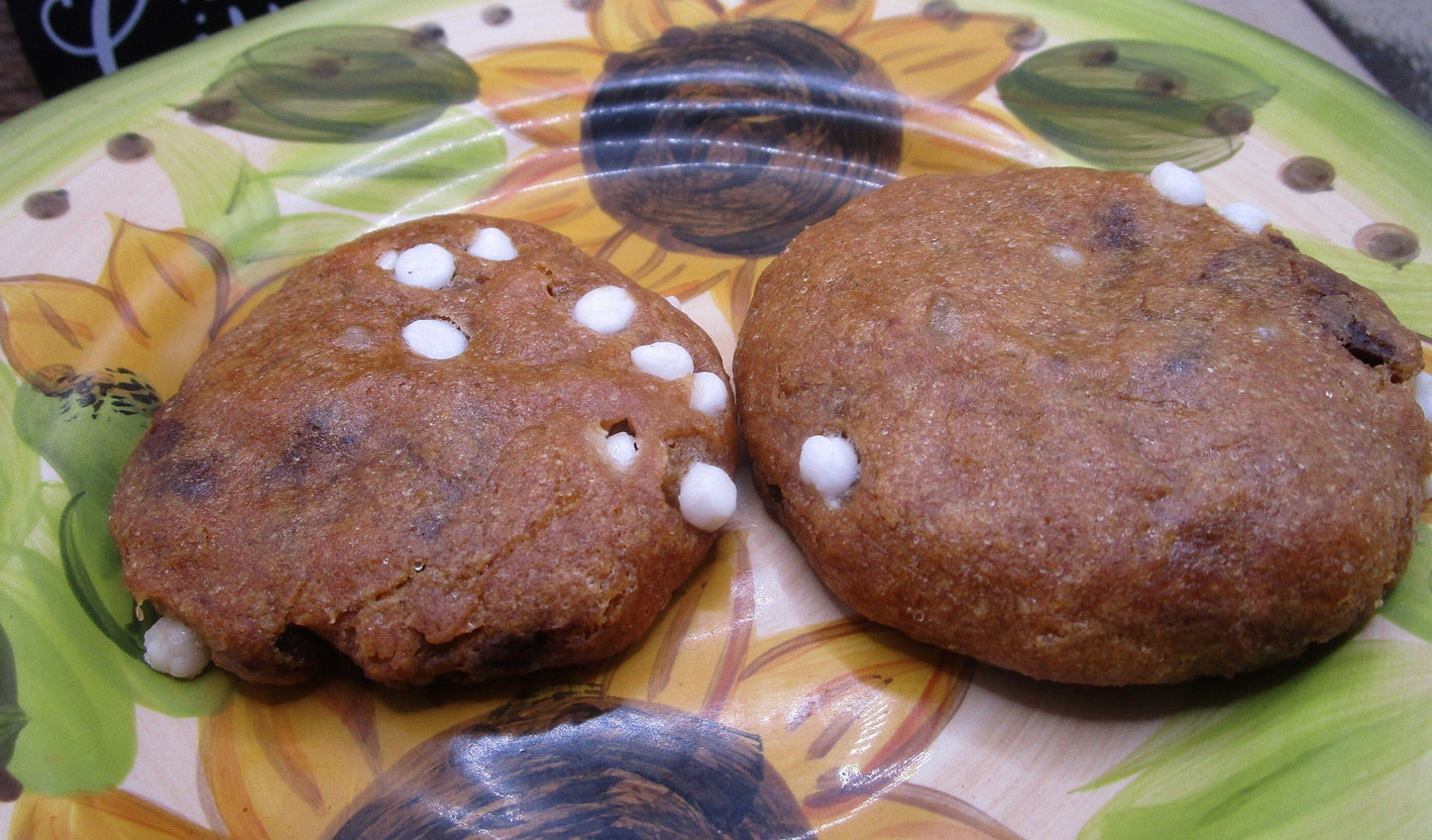 Cookies aux pépites de chocolat blanc sans gluten de qualité supérieure
