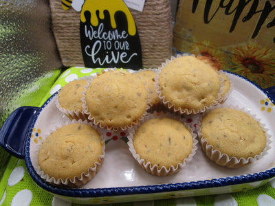 Mini Muffins de Maíz Sin Gluten - Veganos y Apto para Alérgicos