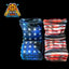 Premium American Flag Cornhole Boards - Ultimate Drinking Game Set - Korvel