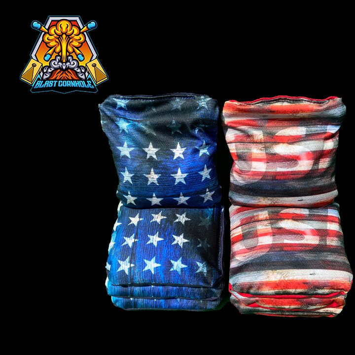 Premium Eagle American Flag Cornhole Boards - Ultimate Outdoor Fun - Korvel