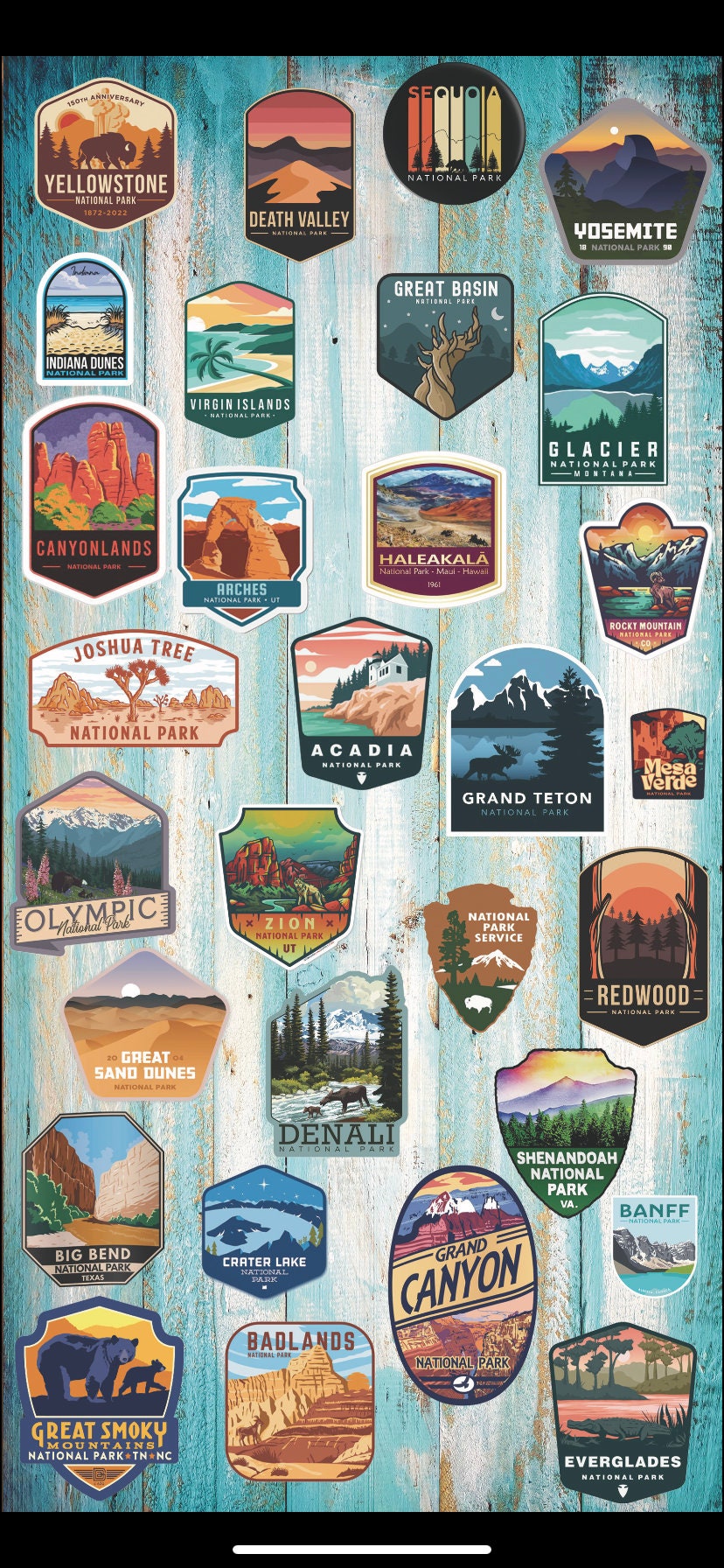 Premium National Parks Cornhole Boards - Built for Adventure - Korvel