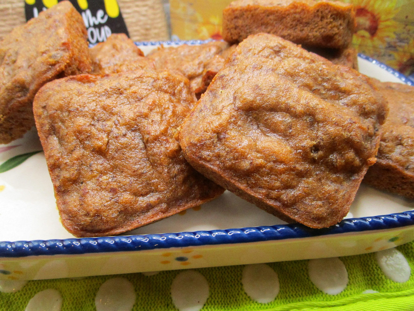 Gluten Free Banana Breakfast Squares - Vegan & Allergy-Friendly Snack