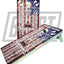 Premium American Flag Cornhole Boards - Ultimate Drinking Game Set - Korvel