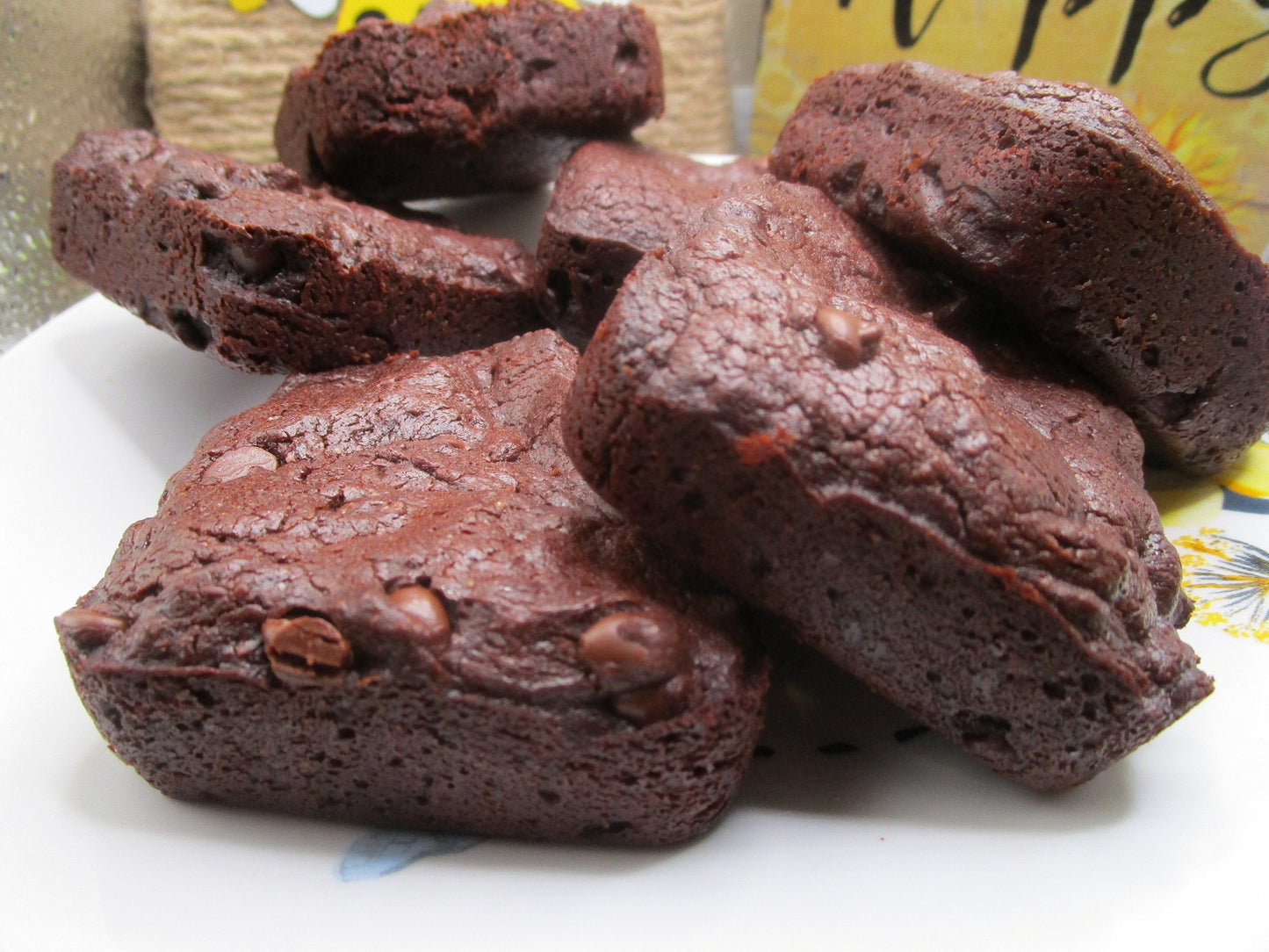 Brownies Premium de Alto Contenido Proteico - Sin Gluten y Veganos