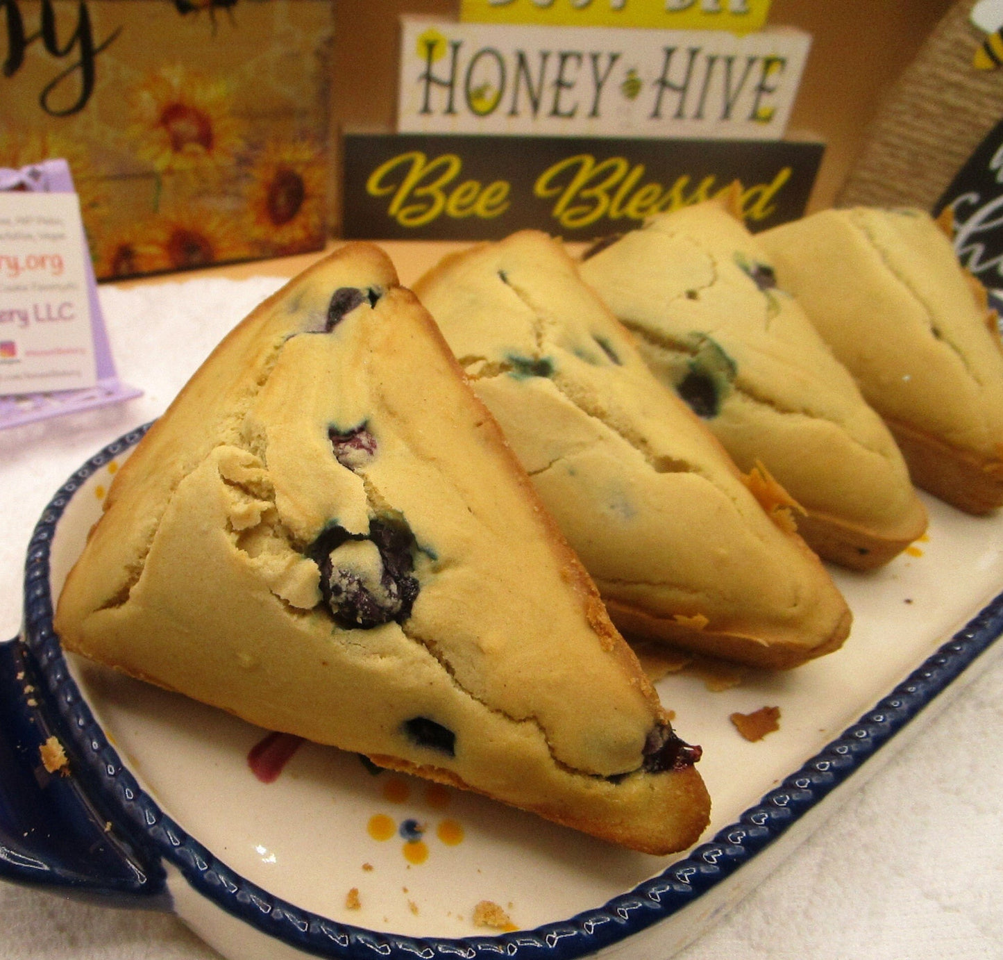 Scones riches en protéines sans gluten - Végétalien et sans noix
