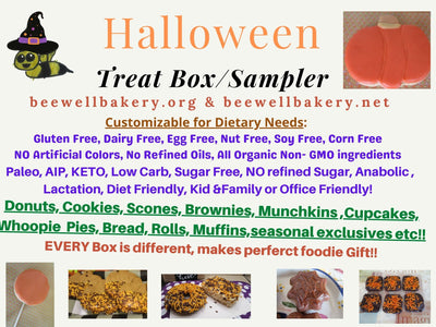 Boîte à friandises de Halloween - Sans gluten et assortiment personnalisable