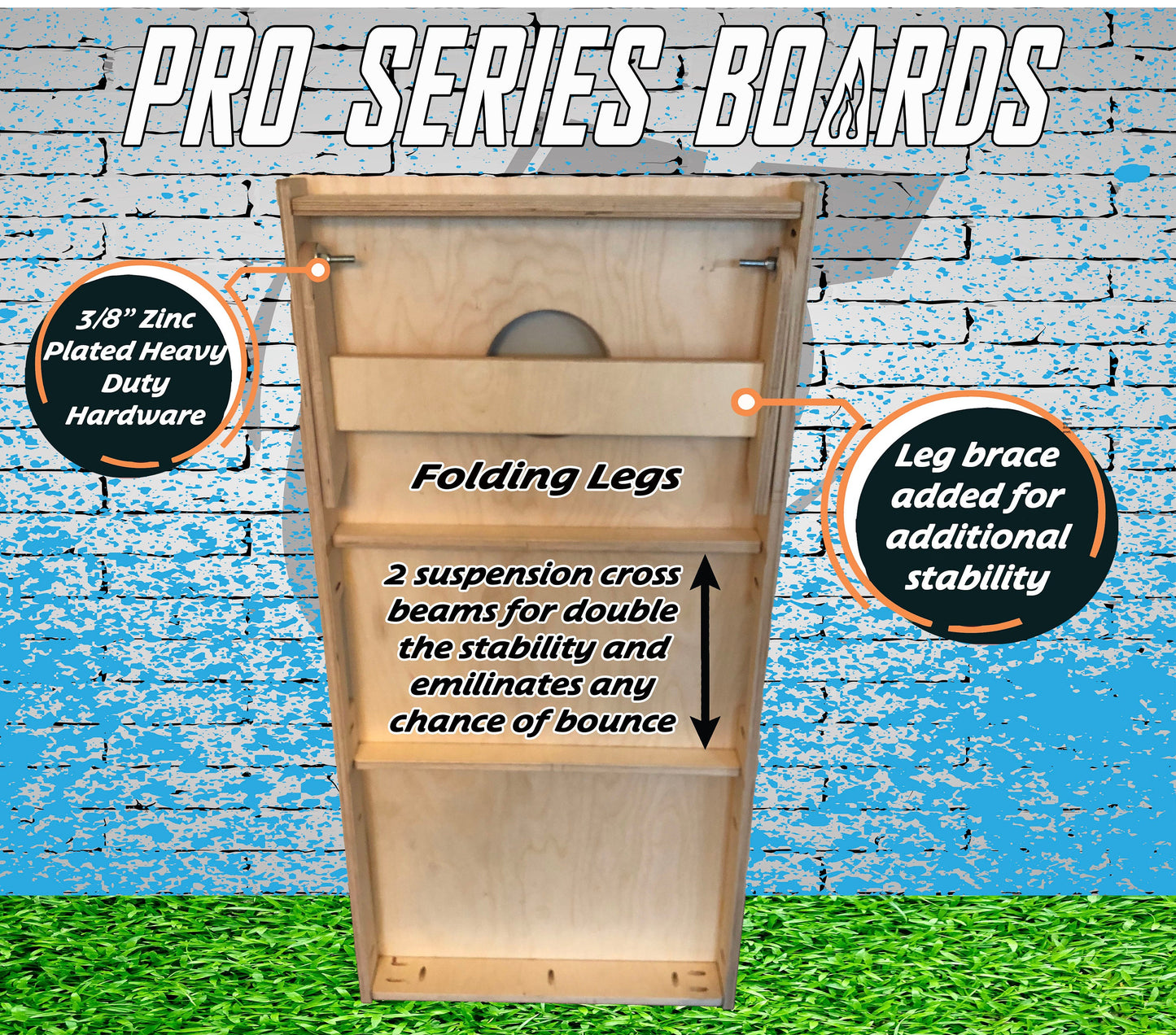 Premium Trump MAGA Cornhole Boards - Ultimate Outdoor Game Experience - Korvel