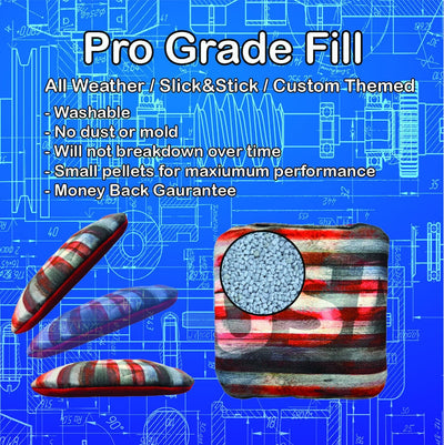 Premium Trump MAGA Resin-Filled Cornhole Bags - Set of 8 - Korvel