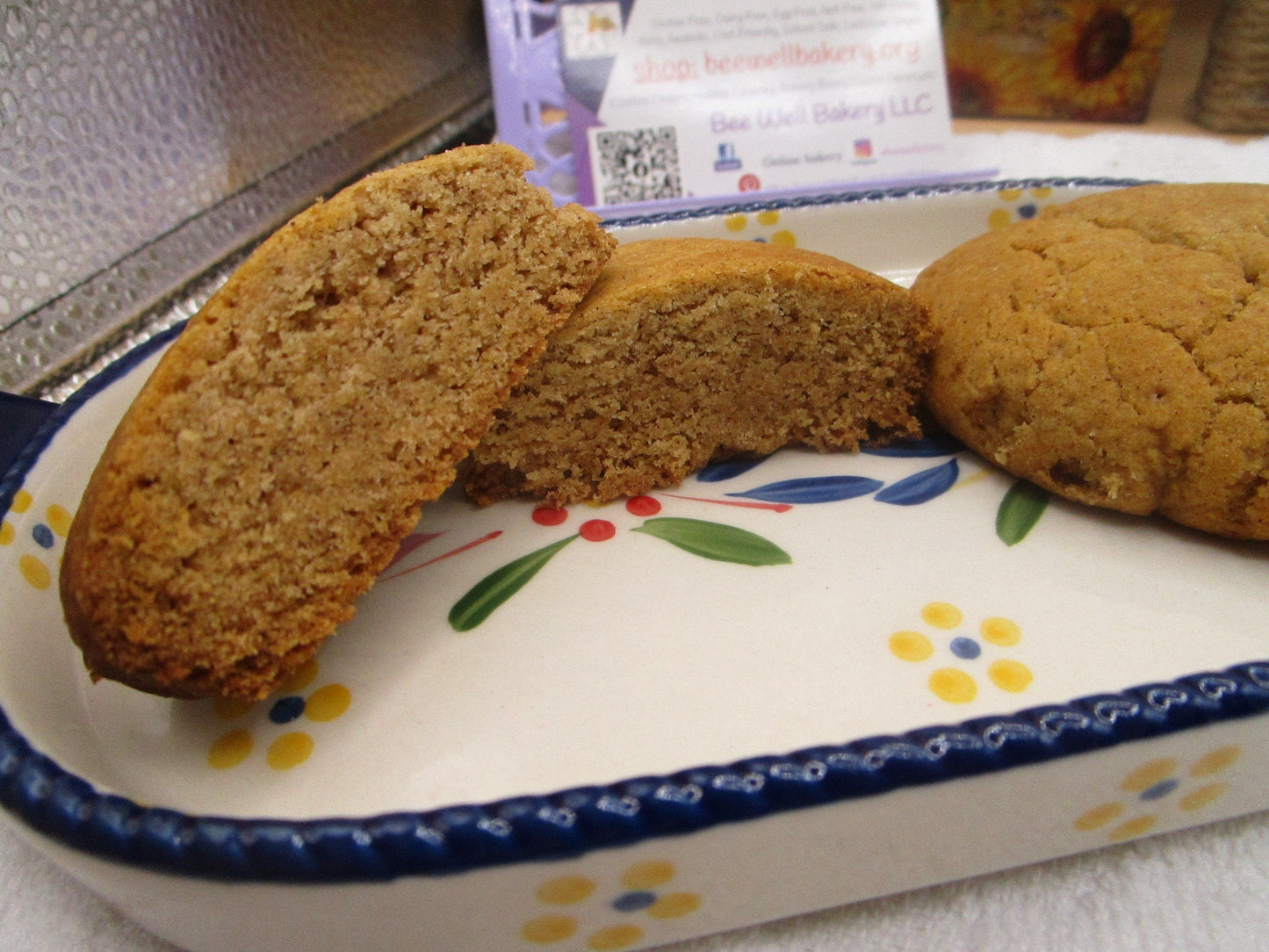 High Protein Pumpkin Spice Cookies - Vegan & Gluten Free
