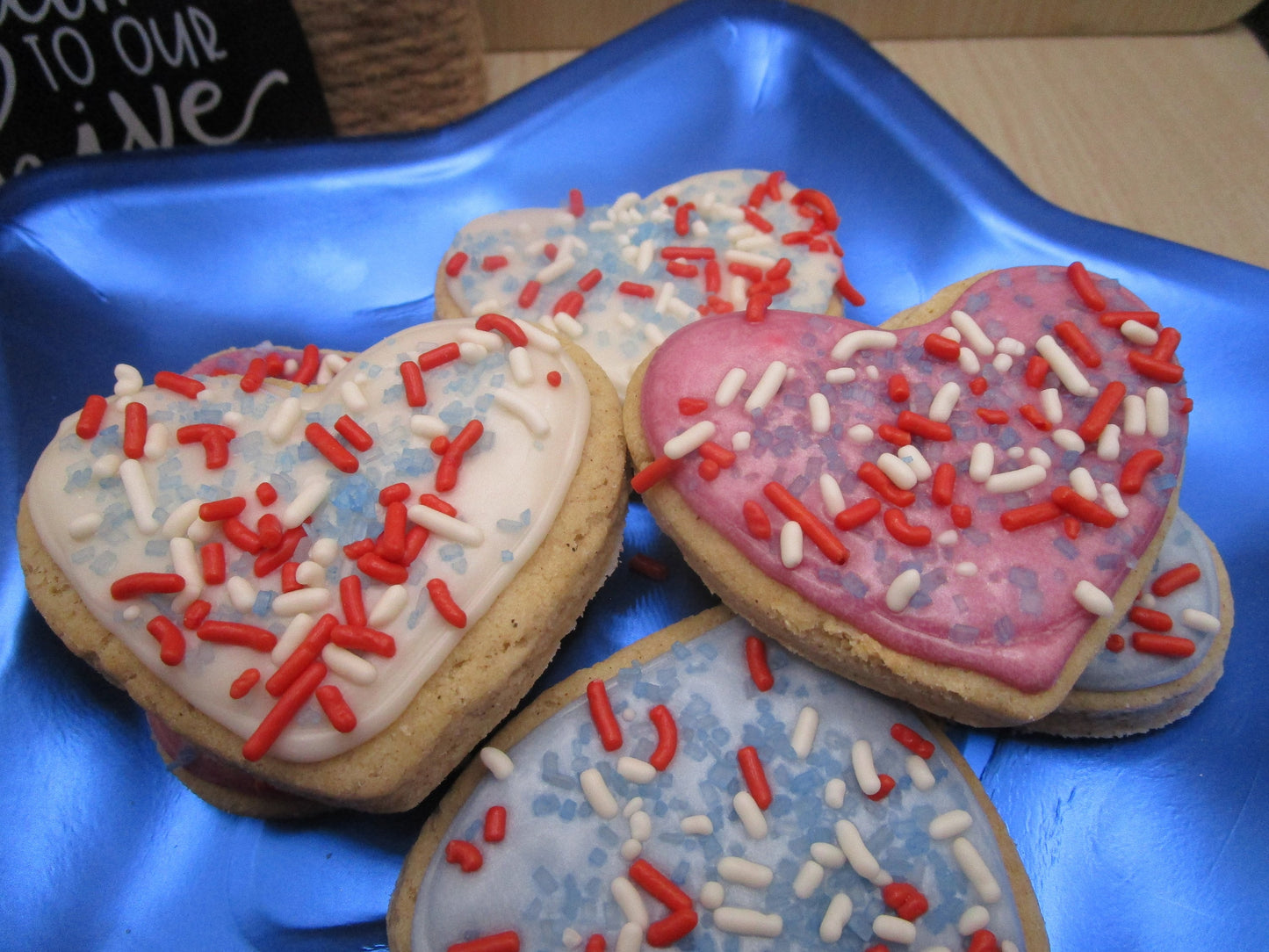 Échantillon de boîte de pâtisserie pour le Memorial Day - Options sans gluten et véganes