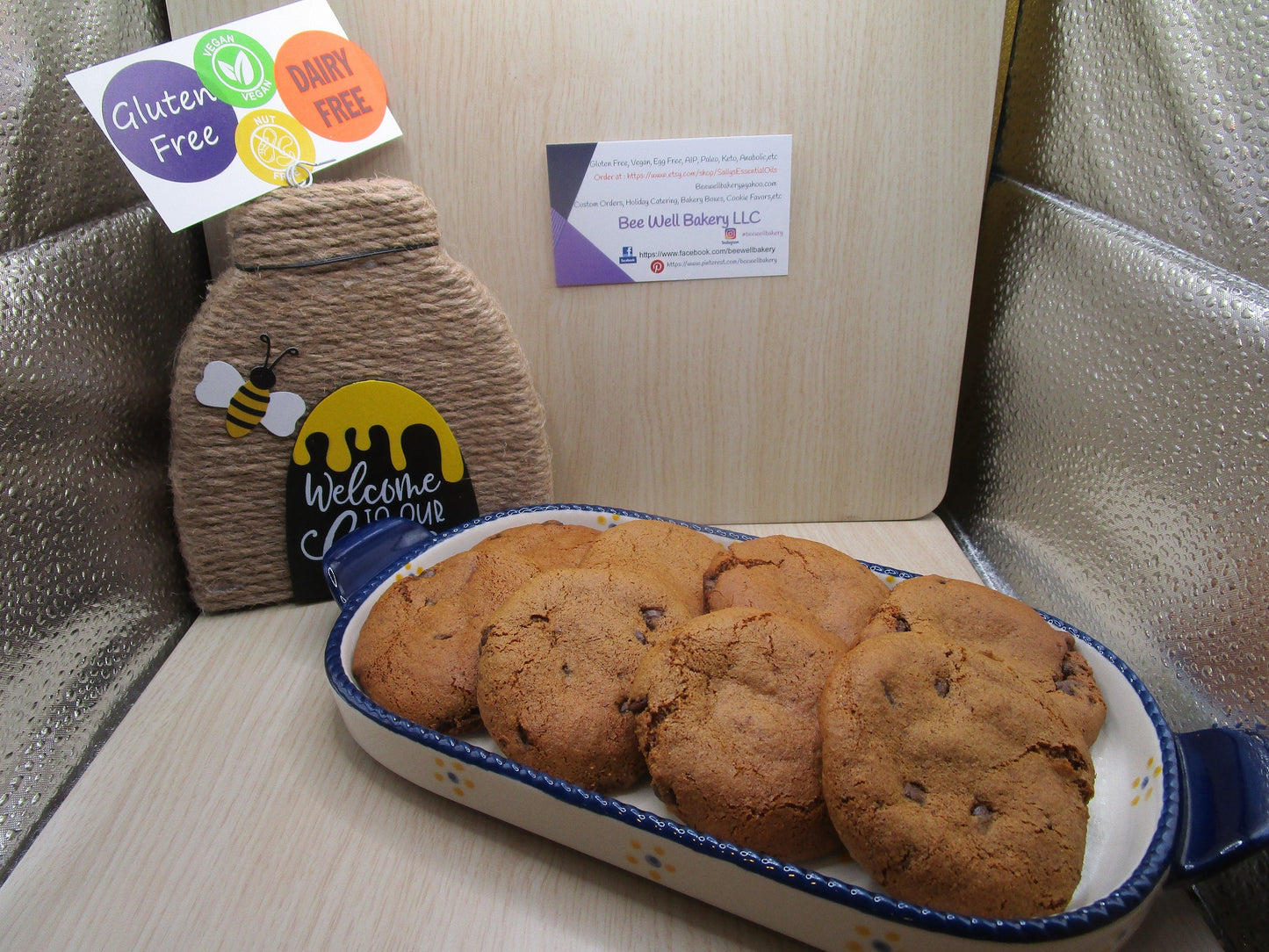 AIP Paleo Tiger Nut Cherry Carob Chip Cookies - Gluten Free & Vegan