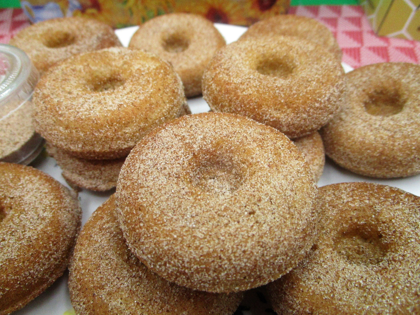 Gluten Free Mini Donuts - Cinnamon Sugar & French Toast