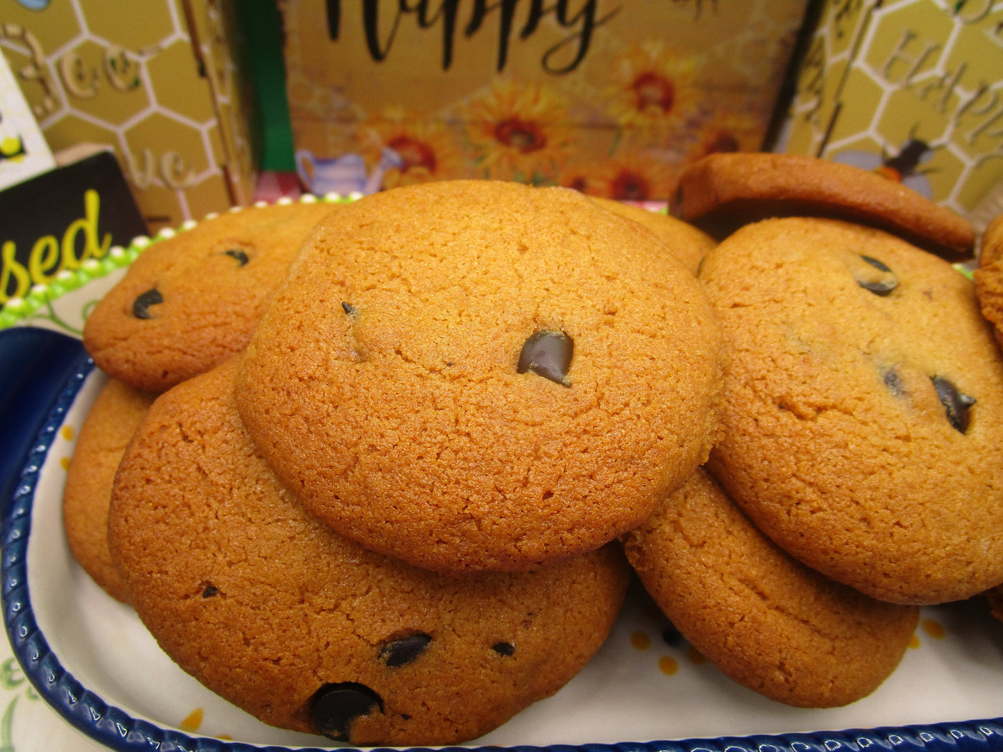 Biscuits aux pépites de caroube et noix de cajou sans gluten - Végétalien et délicieux