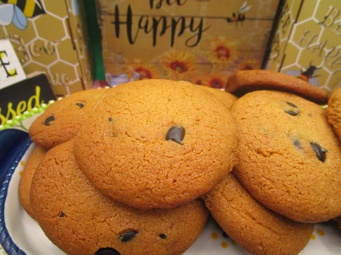 Biscuits aux pépites de caroube et noix de cajou sans gluten - Végétalien et délicieux