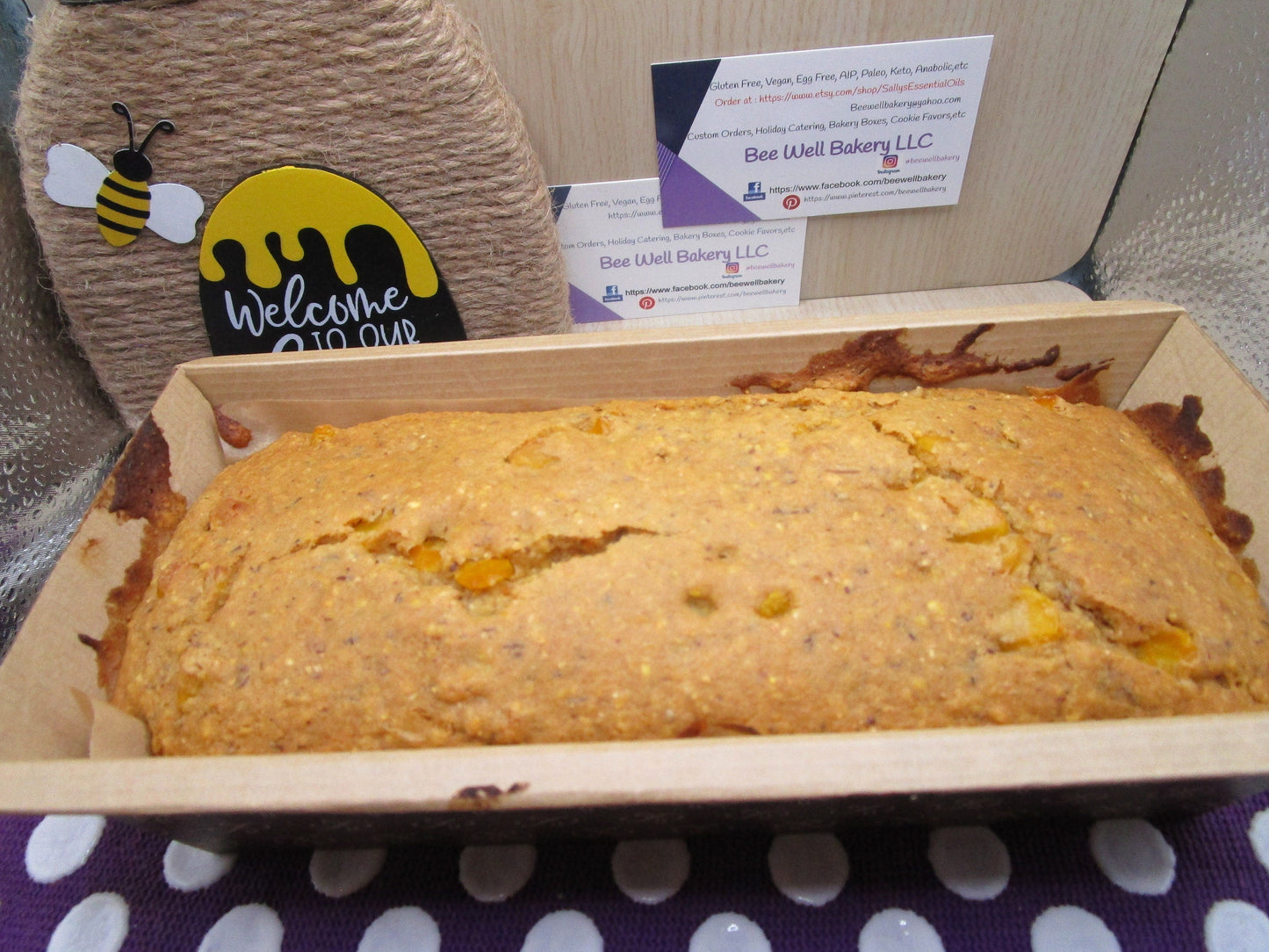 Muffins de maíz sin gluten y altos en proteínas