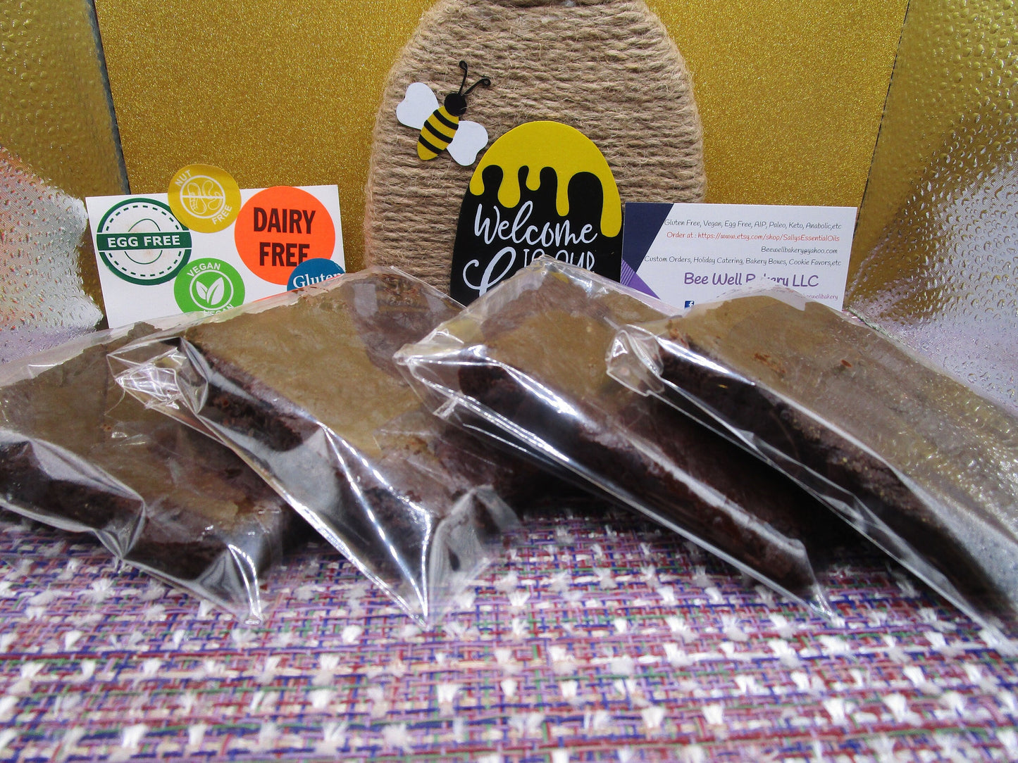 Brownies Gourmet Sin Azúcar - Delicias Sin Gluten y Veganas