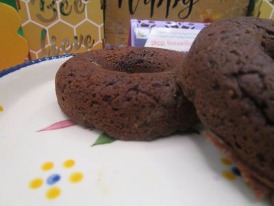 Premium Grain Free Chocolate Protein Donuts - Vegan & Gluten Free