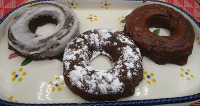 Premium Grain Free Chocolate Protein Donuts - Vegan & Gluten Free