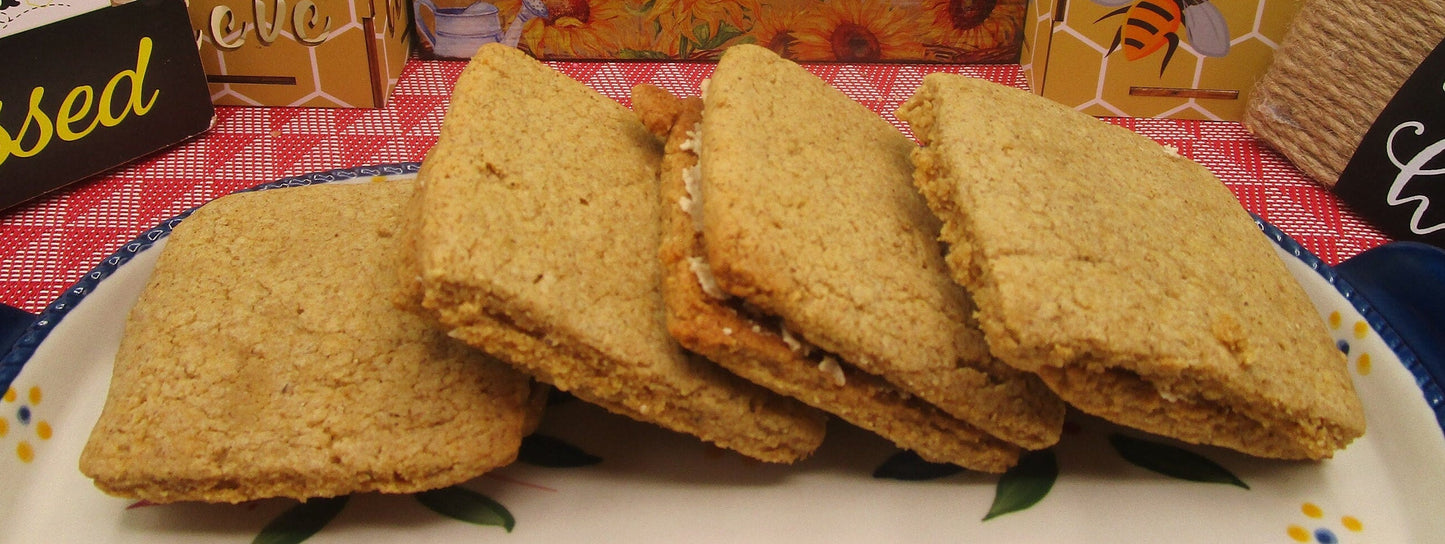 AIP Paleo Tiger Nut Cookie Sandwich with Maple Cream