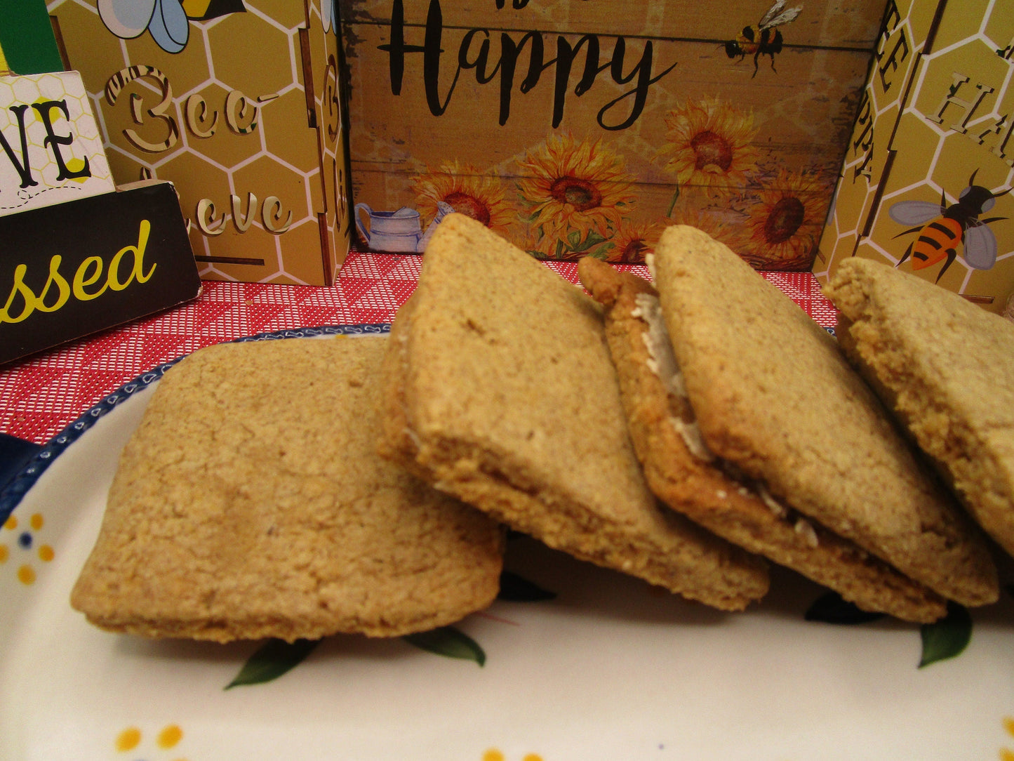 AIP Paleo Tiger Nut Cookie Sandwich with Maple Cream