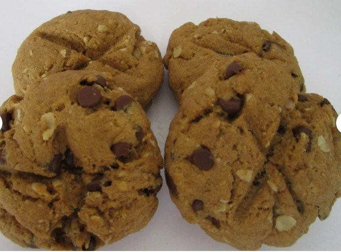 Galletas de Proteína con Chispas de Chocolate Premium - Sin Gluten y Veganas