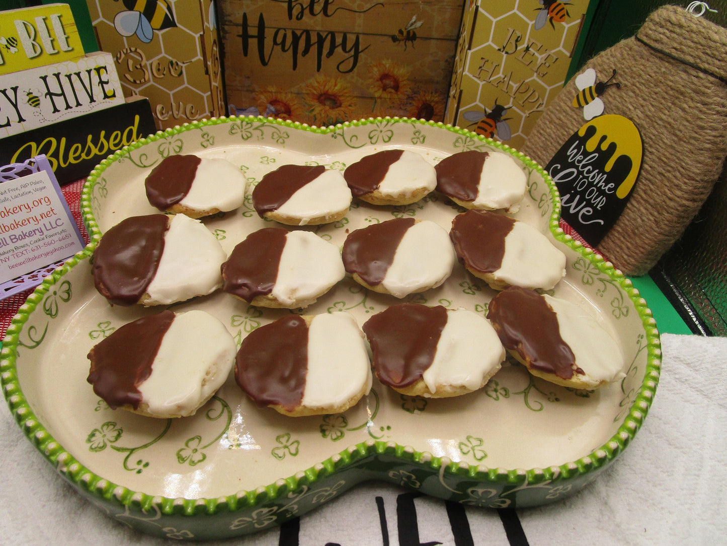 Boîte de Pâtisseries d'Été - Assortiment Sans Gluten et Végétalien