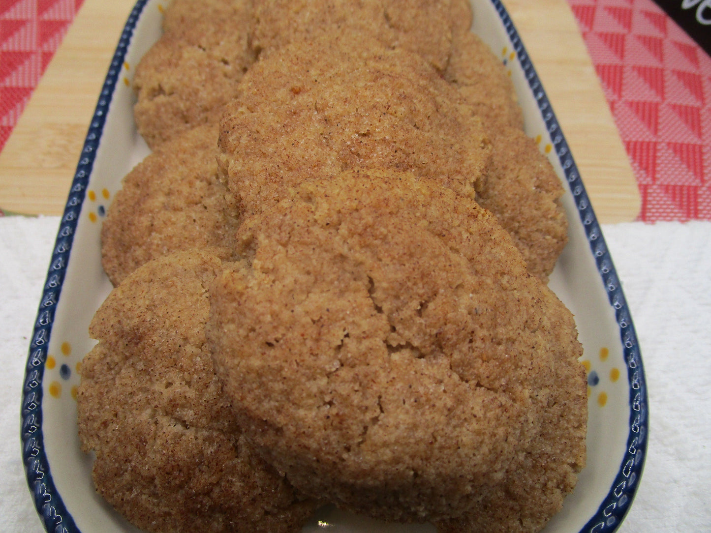 Biscuits Snickerdoodle Keto - Friands sans céréales et véganes