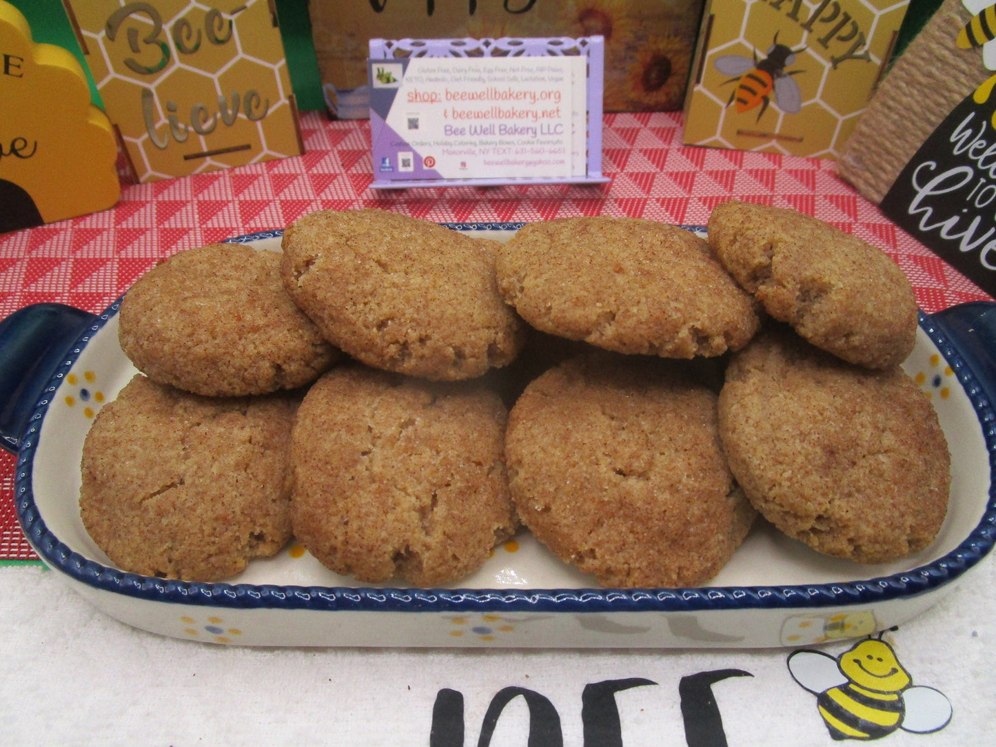 Biscuits Snickerdoodle Keto - Friands sans céréales et véganes