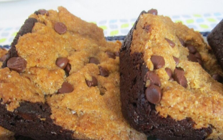 Brownie Brookie Sans Gluten - Délice de Chocolat Vegan