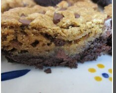 Brownie Brookie Sans Gluten - Délice de Chocolat Vegan