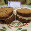Sandwich de biscuits à la cannelle et aux raisins secs riche en protéines - Sans gluten et végan
