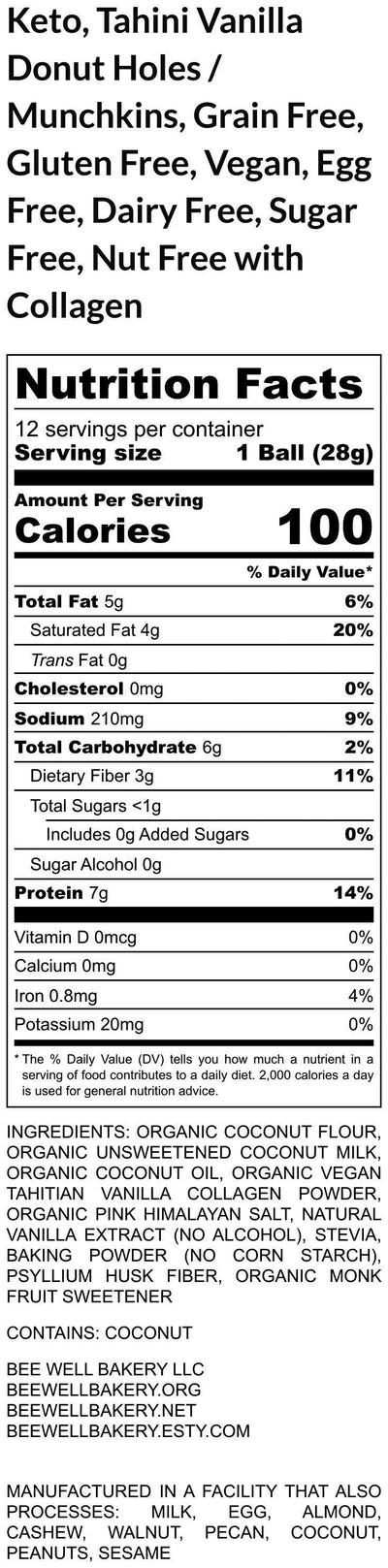 KETO Munchkins - Grain Free, Gluten Free, High Protein Treats