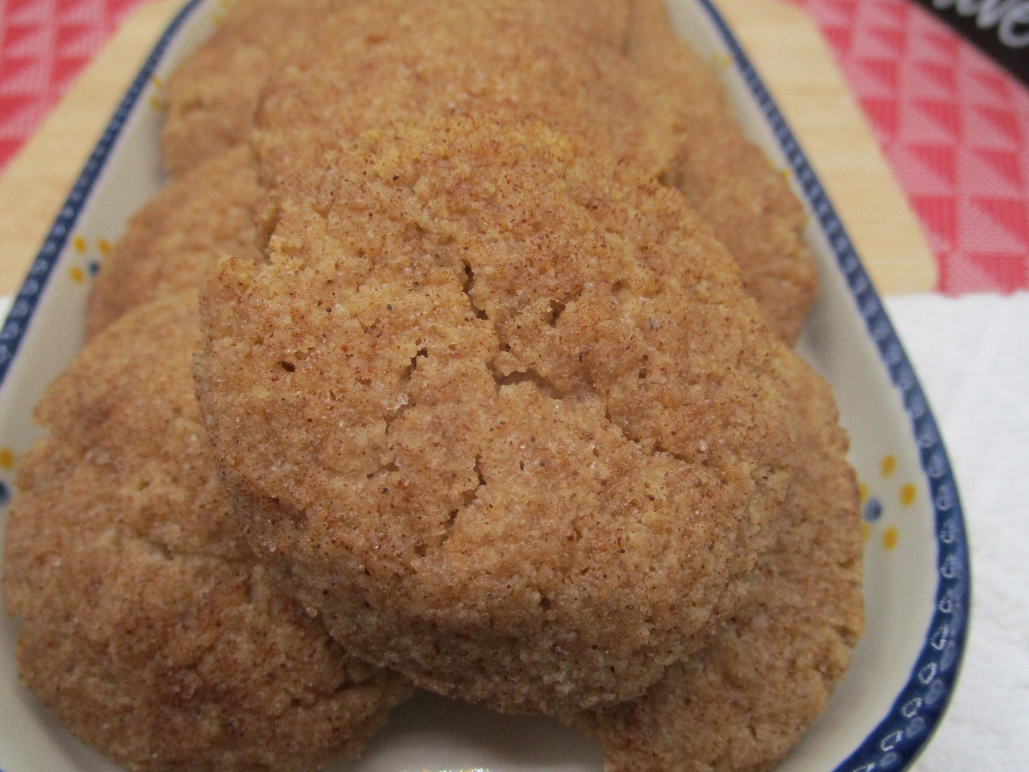 Biscuits Snickerdoodle Keto - Friands sans céréales et véganes