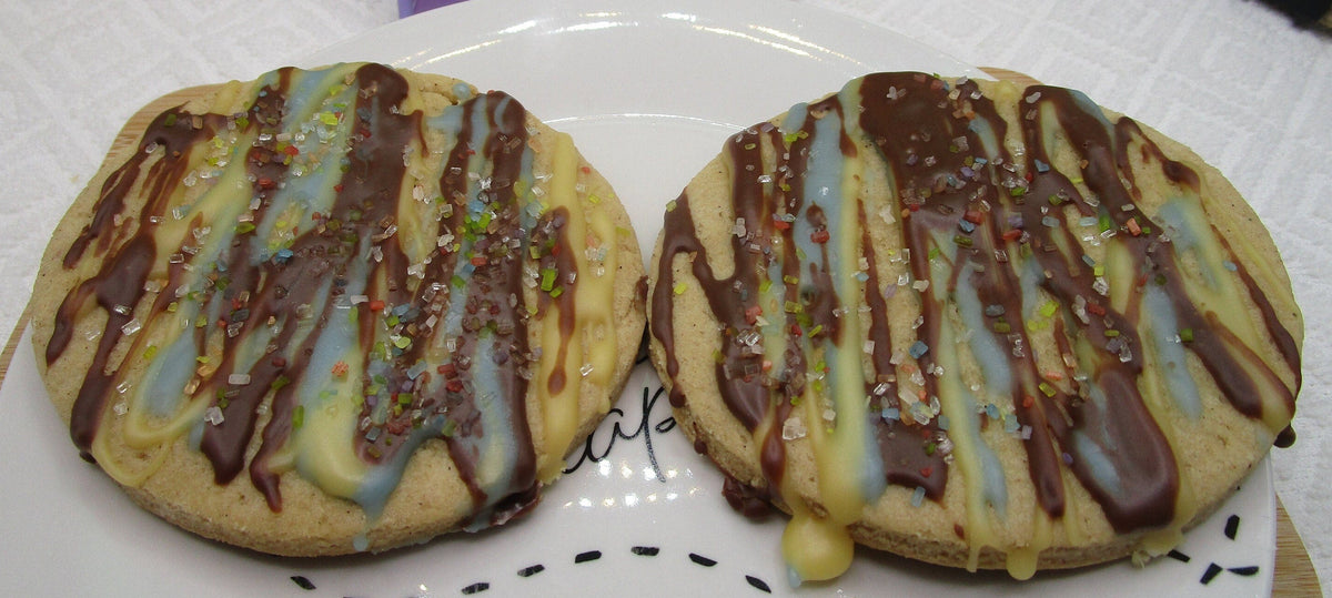Galletas de Azúcar Glaseadas Jumbo Sin Gluten S'mores - Veganas y Amigables con Alergias