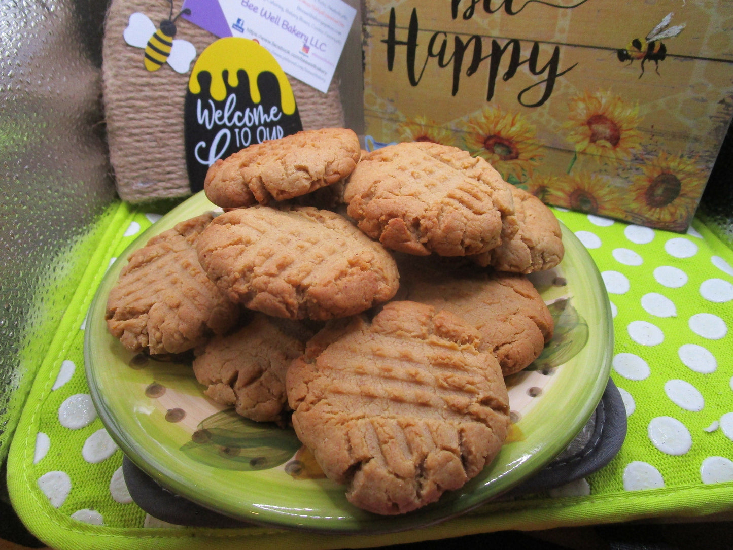 Biscuits au Beurre de Cacahuète Bio Sans Gluten - Végétalien & Sans Produits Laitiers
