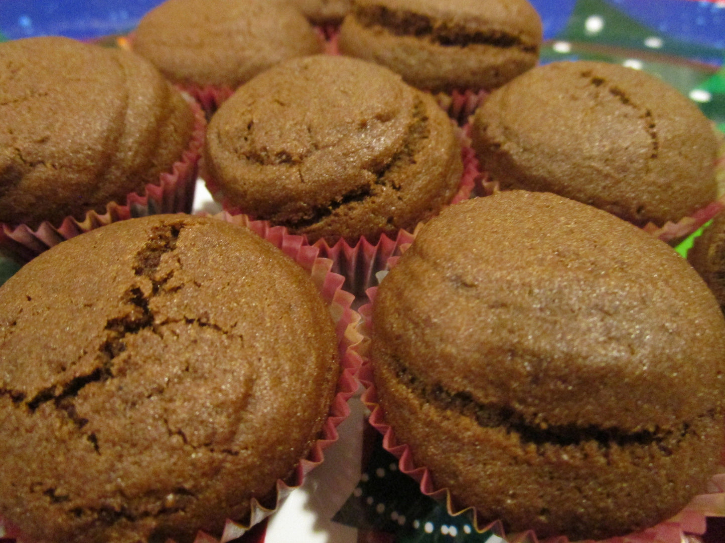 Muffins de Jengibre Bajos en Azúcar - Sin Gluten y Veganos