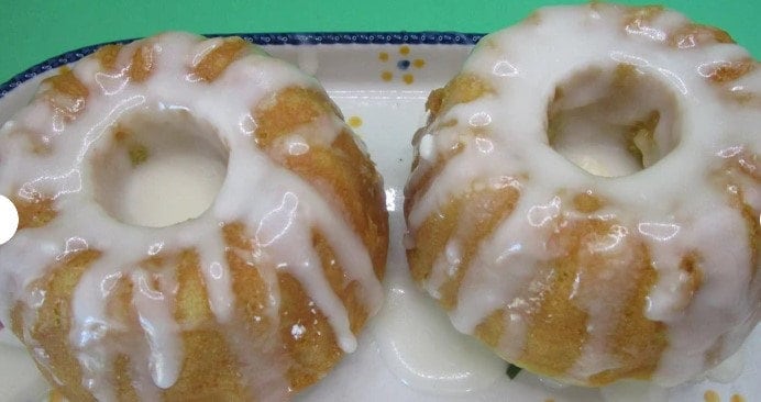 Gâteau Bundt au Citron Sans Sucre - Végétalien et Sans Gluten