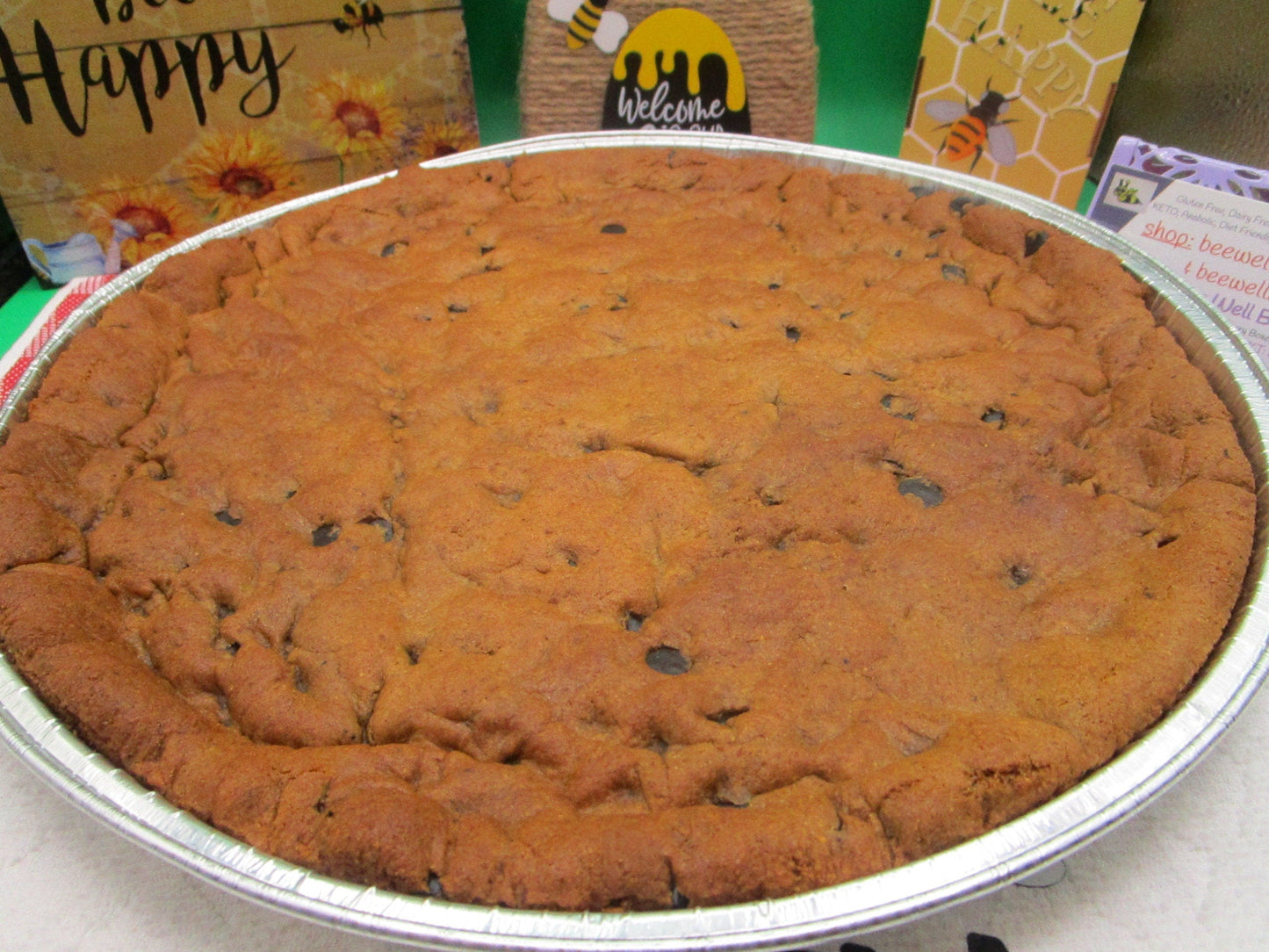 Gâteau aux pépites de chocolat sans gluten - Végétalien et adapté aux allergies
