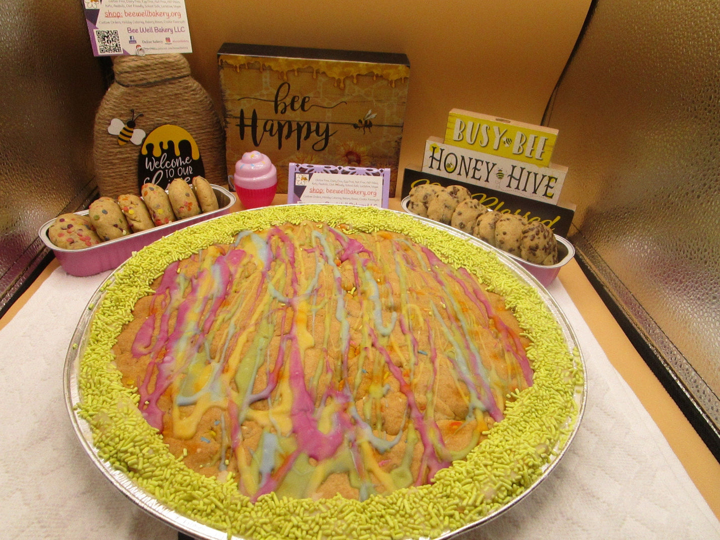 Gâteau aux pépites de chocolat sans gluten - Végétalien et adapté aux allergies