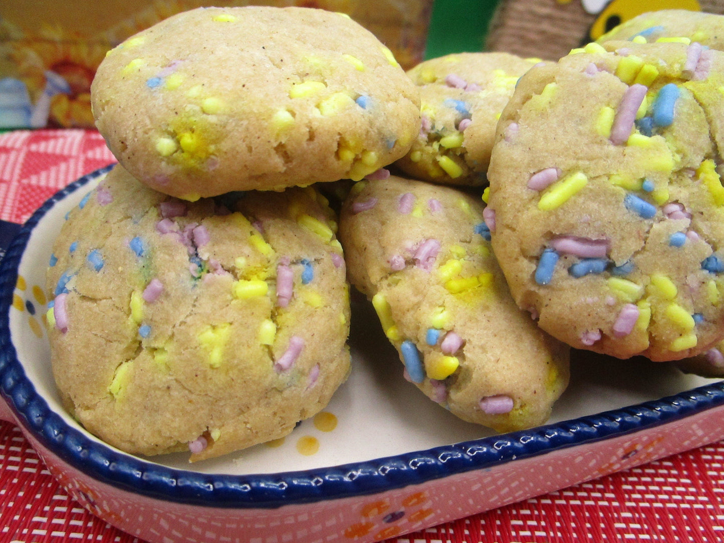 Biscuits Sucre Sans Gluten avec Paillettes Naturelles