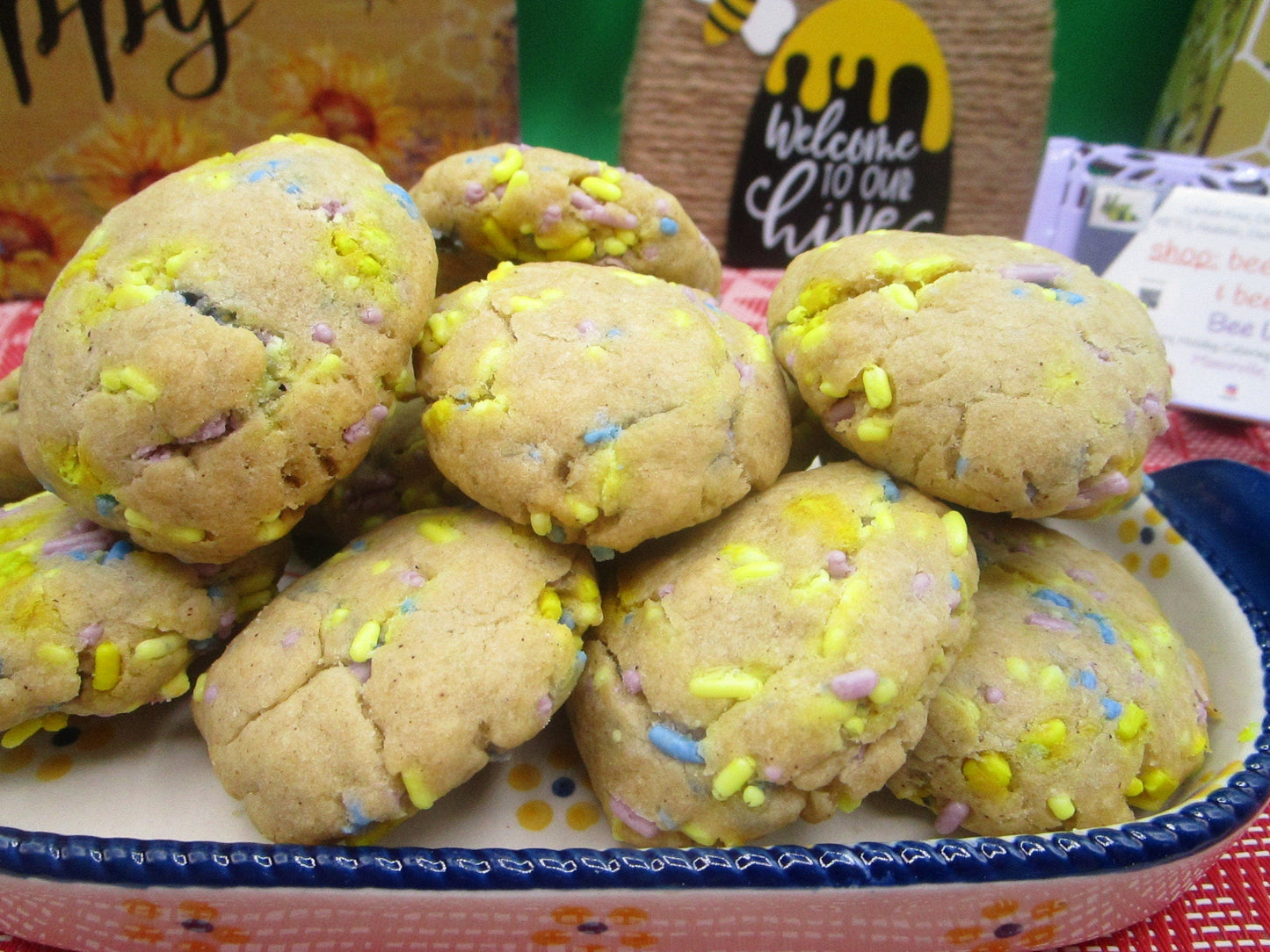 Biscuits Sucre Sans Gluten avec Paillettes Naturelles