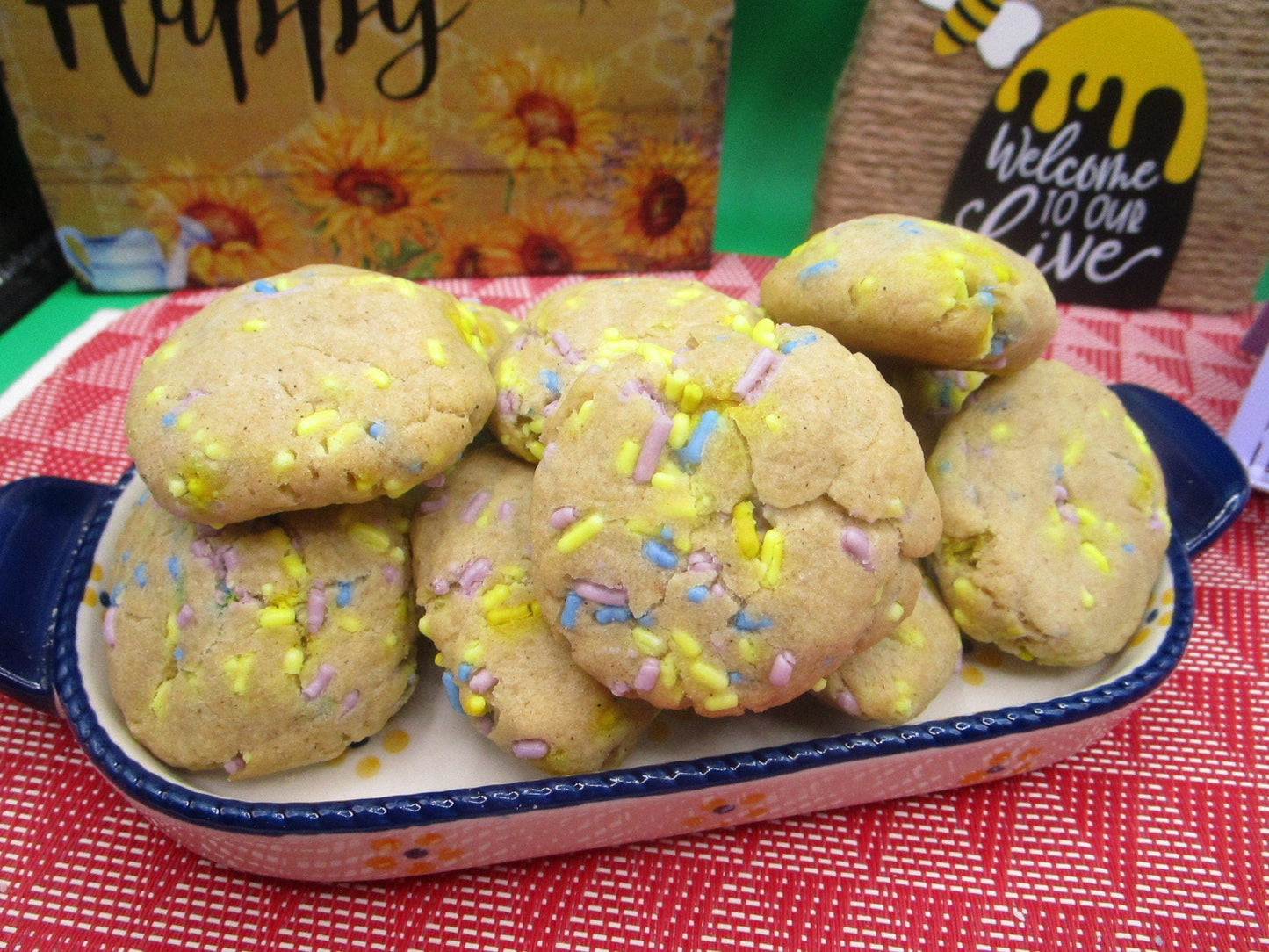 Biscuits Sucre Sans Gluten avec Paillettes Naturelles
