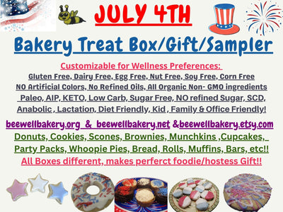 Fourth of July Celebration Bakery Box - Gluten Free & Vegan