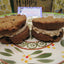 Sandwich de biscuits à la cannelle et aux raisins secs riche en protéines - Sans gluten et végan