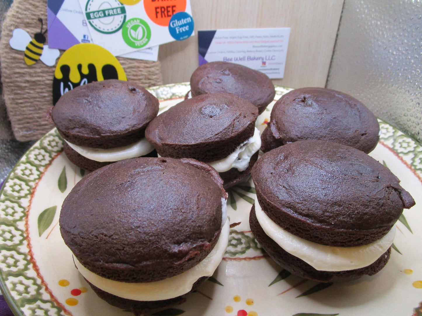 Whoopie Pies Vegan Sans Sucre - Friands Sans Gluten & Sans Noix