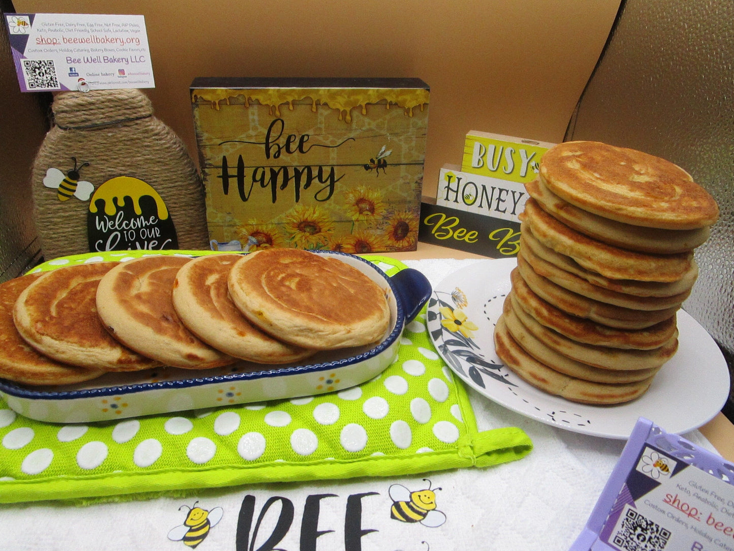 Mezcla de Pancakes Vegana Premium Alta en Proteínas - Sin Gluten y Sin Lácteos