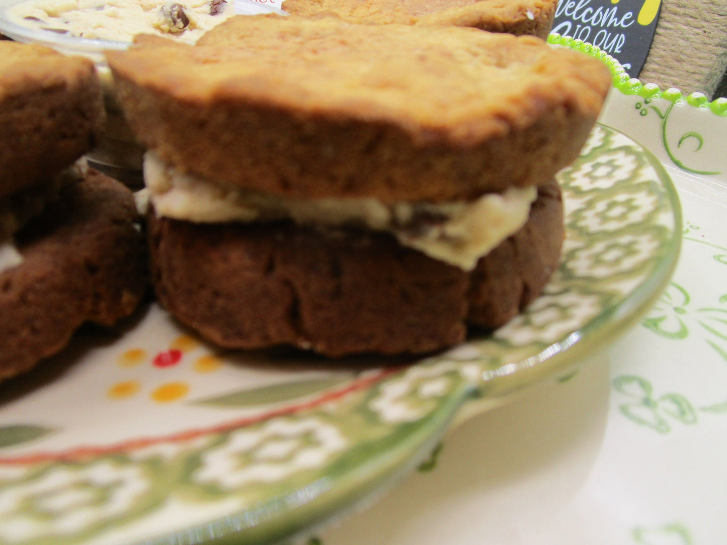 Sandwich de biscuits Cannoli Premium - Sans gluten et végan