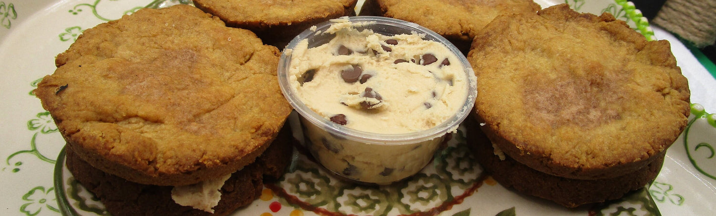 Sándwich de Galleta Cannoli Premium - Sin Gluten y Vegano