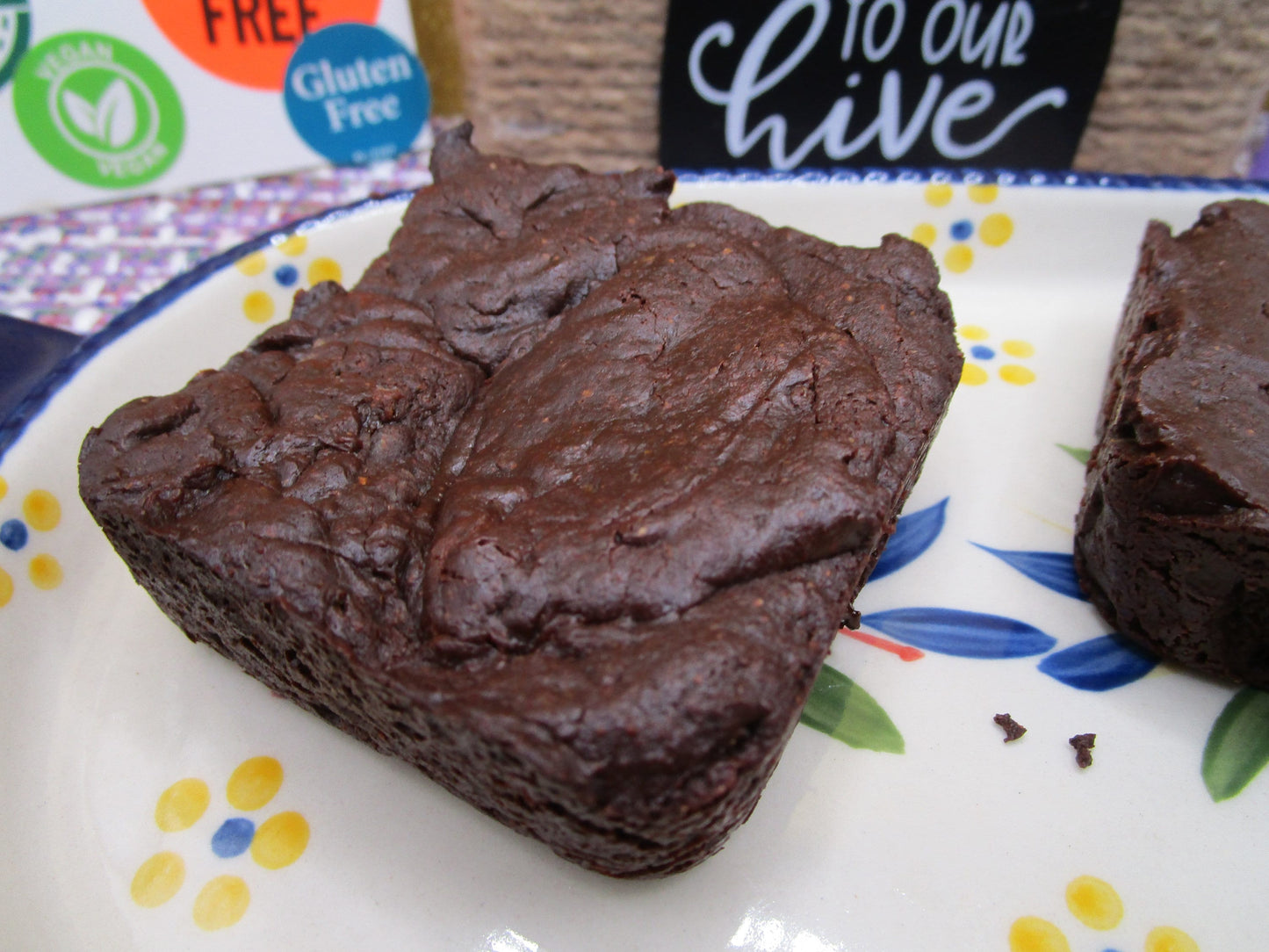 Brownies Fudge Gourmets Sans Gluten - Végétalien et Amis des Allergies