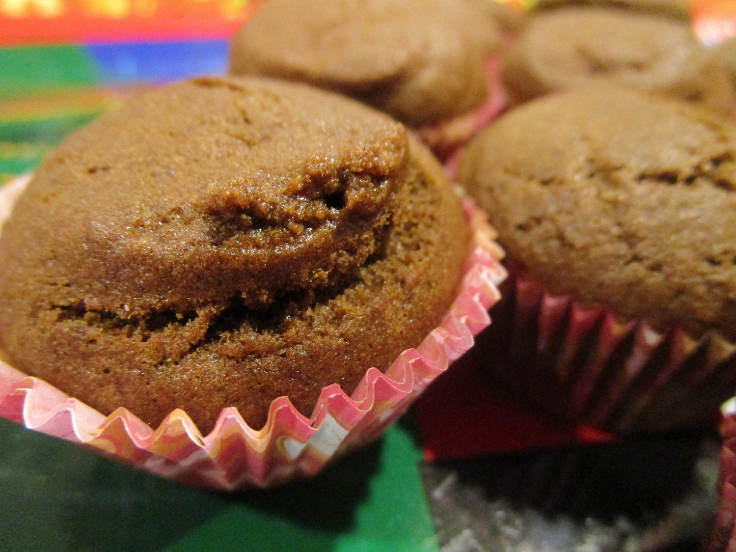 Muffins de Jengibre Bajos en Azúcar - Sin Gluten y Veganos